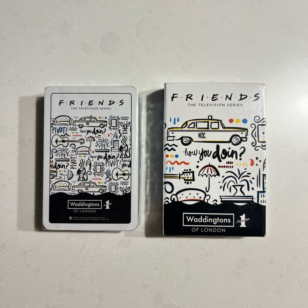 *SEALED* Friends Playing Cards Set by Waddingtons